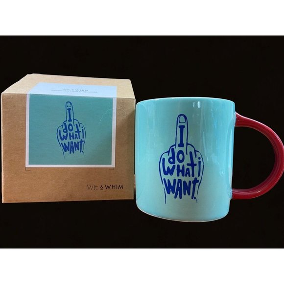 ‘I Do What I Want’ Ceramic Novelty Mug w/ Box - Picture 1 of 9